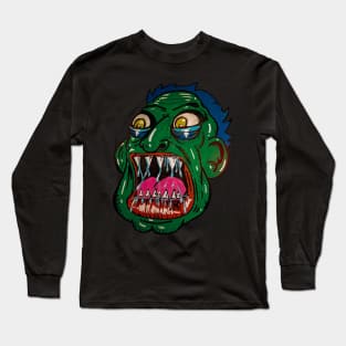 Creepy Ghoul Long Sleeve T-Shirt